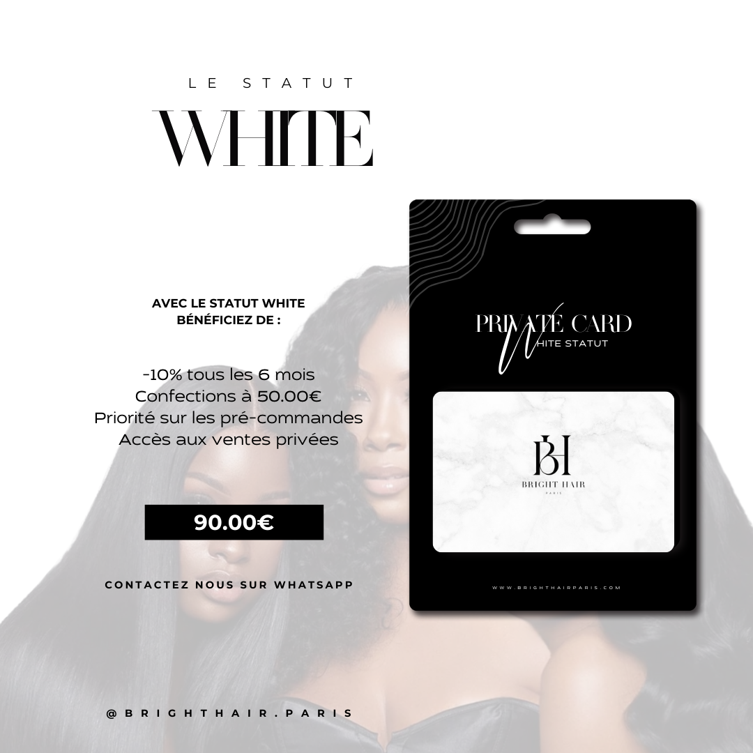 WHITE VIP CARD